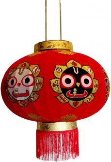 Jagannatha Velvet Lantern